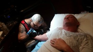 Steven Banegas at work